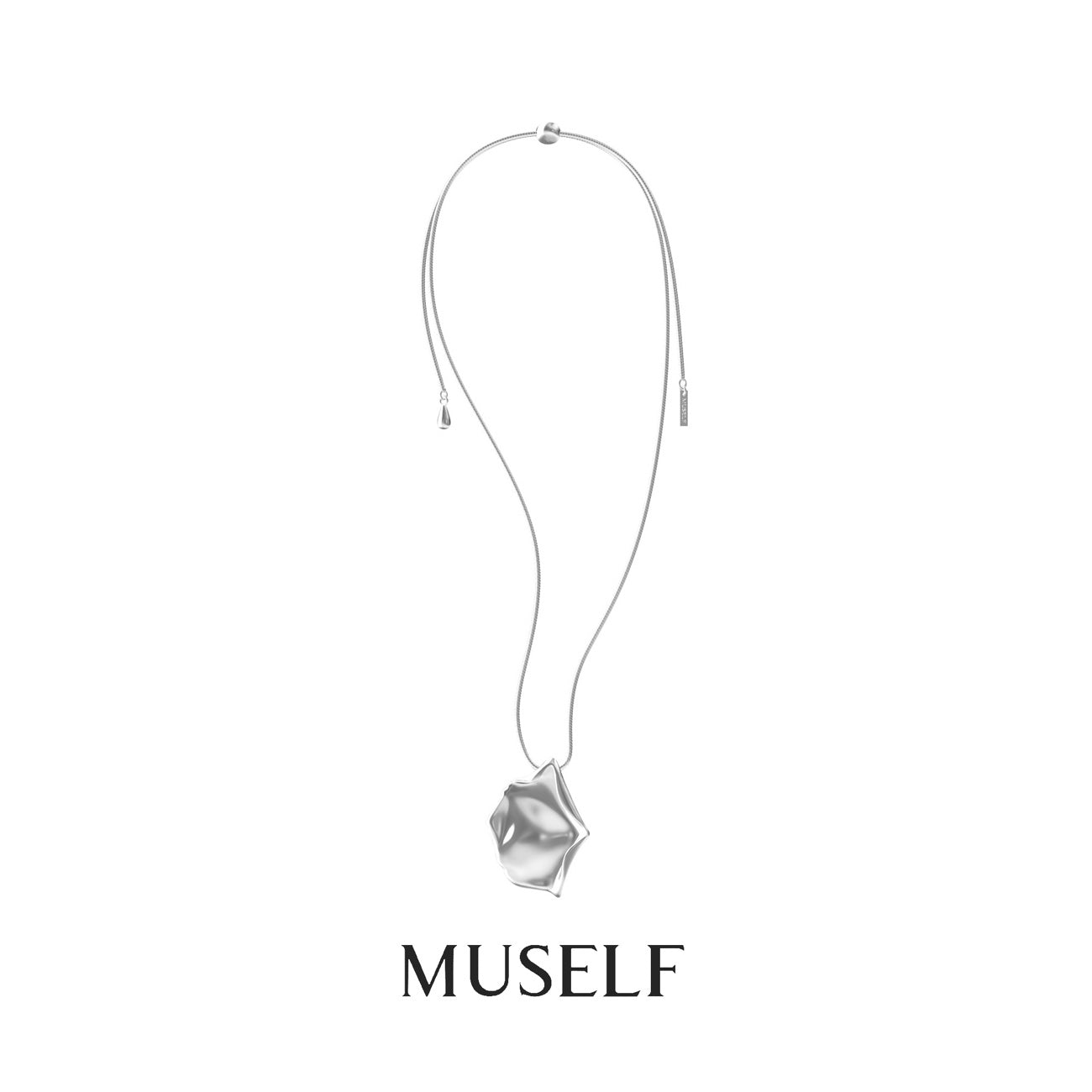 MUSELF Rose Petal Earrings — Copper Alloy, Affordable Luxury